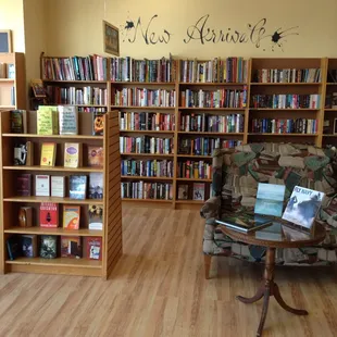 Hundreds of new arrivals each day. Seating area for your pleasure (;