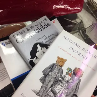 Awesome books I got at Book House.