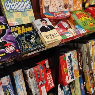 The Book Nook Bookstore Papillion game selection