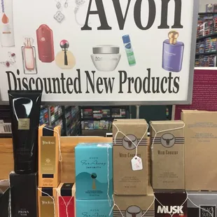 Books and Avon, what a combo.