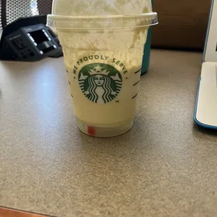 Smoothie separated at the bottom