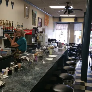 interior, sushi and sashimi