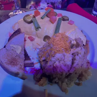 Omelette. Cafeteria quality.