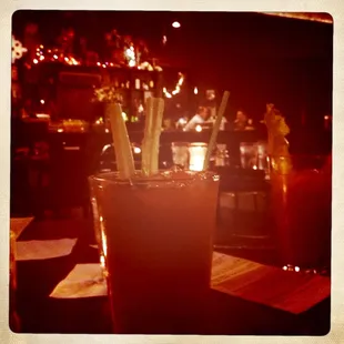 Delicious Bloody Mary bar!