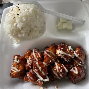 Korean fried wings