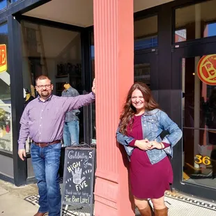 2019 was the Five Year Annivesary - Chris &amp; Boot Boss Holly knew the future was bright (literally!)