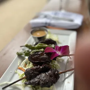 Korean skewers