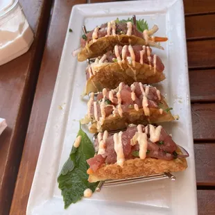 Ahi Tuna Tacos