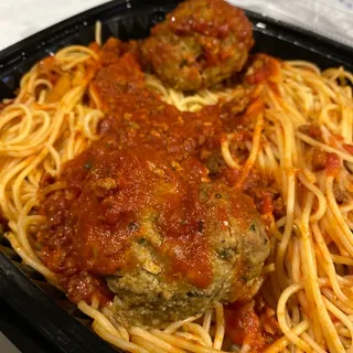 Spaghetti Classico with Meatballs