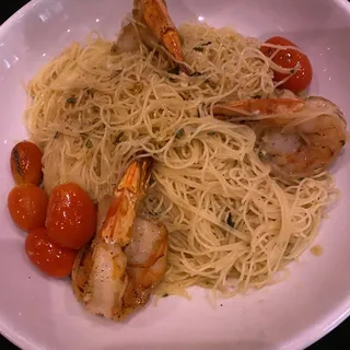Prawns Scampi Style with Linguini