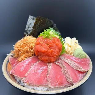 Tuna Tataki Don