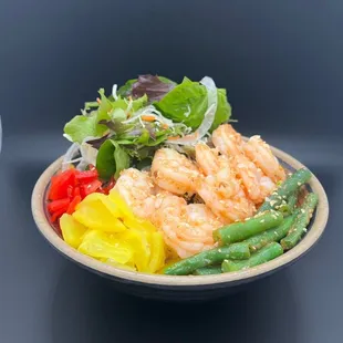 Garlic Shrimp Bowl