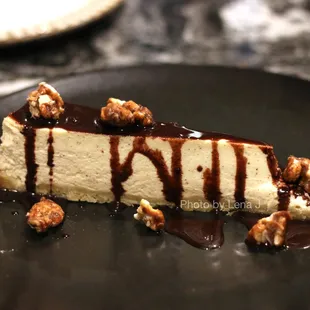 Cheesecake ($15) - averna, cocoa, walnut
