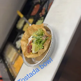 Tostada bowls