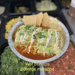 Wet burritos