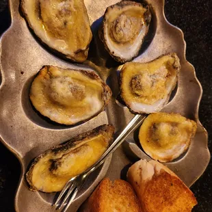 Charbroil oysters