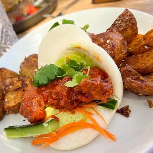 Nashville Hot Chicken Bao Buns