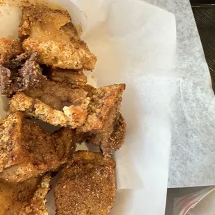 Cracklins, yum!