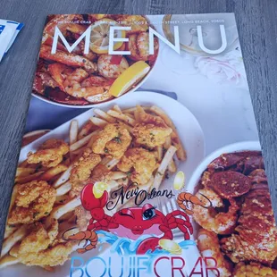 This a photo of what the specialty crab and shrimp bowl was supposed to look like, or so we thought!