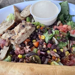 Chicken Fajita Applewood Bacon &amp; Fajita Steak or Chicken Salad