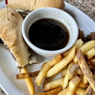 Keach's French Dip sandwich