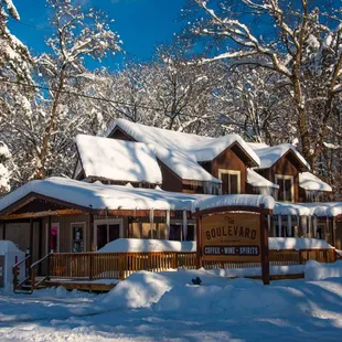 Great destination for snowmobilers and Ice Fisherman