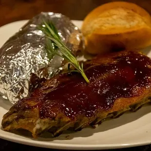 Half Rack Ribs Dinner