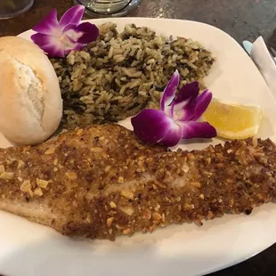 Nut Crusted Walleye
