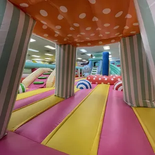 1 of 3 bounce play areas