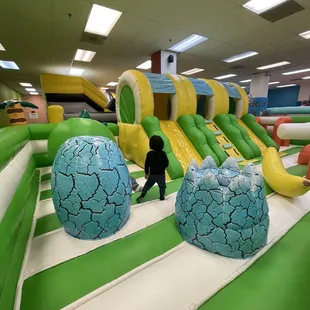 1 of 3 bounce play areas