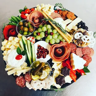 Holiday/Christmas charcuterie board