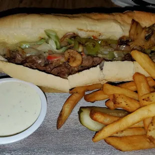 12" Philly! Delicious!