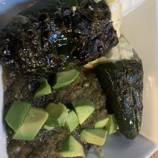 Stuffed Poblano Pepper