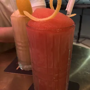 Boozy slushies