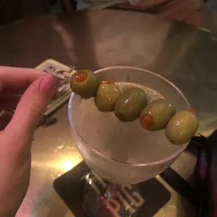 Extra dirty martini