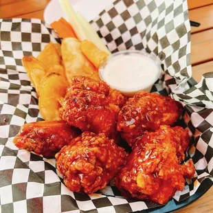 Chicken Ride or Thai Wings