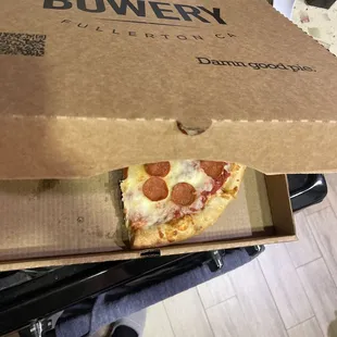 What others got and I got isn't even the same. Did they run out and give me a frozen pizza?