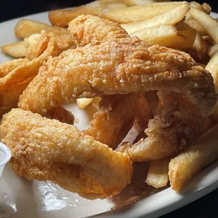 Perch dinner
