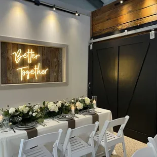 Dining area