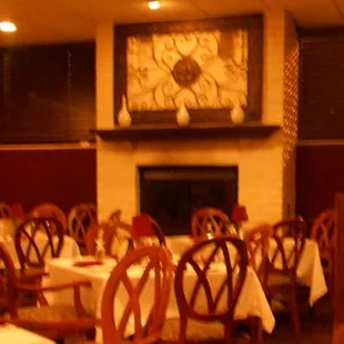 The main dining room, recently renovated.