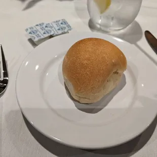 Warm rolls to start