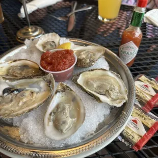 Oysters on the Half Shell