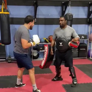 Coach Chris and client