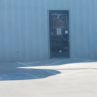 Entrance to the the gym.