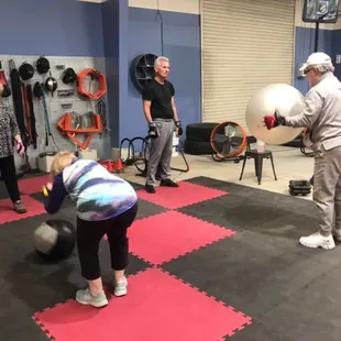 Knockout Parkinson's classes
