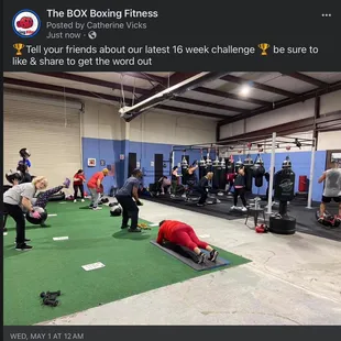 16 week challenge sign ups happening now