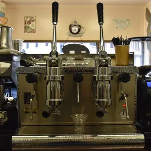 Victoria Arduino La Leva is the heart and soul of our espresso drinks.