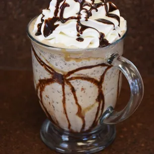 Besides our traditional espresso drinks, we offer frappes too!