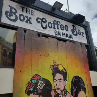 The small coffee shop