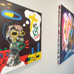 "Reflecting the Times" exhibition, paintings by Stefan Jones